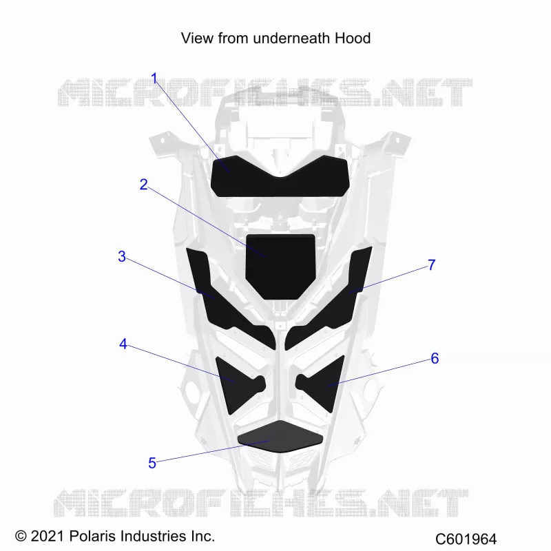 CAPOT FOAM/SEAL