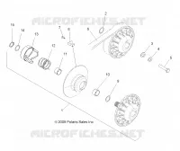 SYSTÈME DE TRANSMISSION, SECONDARY CLUTCH