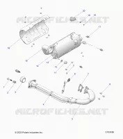 ENGINE, ECHAPPEMENT