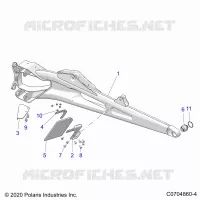 SUSPENSION ARRIERE TRAILING ARMS