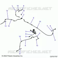 BRAKES, LINES AND MAITRE CYLINDRE