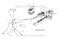 INSTRUMENTS-MAITRE CYLINDRE/FREIN LINE