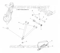 SUSPENSION, A-ARM and SUPPORT MOUNTING