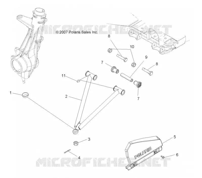 SUSPENSION, A-ARM and SUPPORT MOUNTING