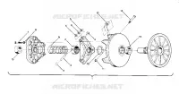 EMBRAYAGE DE TRANSMISSION SUPERTRAK (4917131713017A)