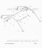 CHASSIS, CAB CADRE