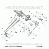 SUSPENSION, BRAS DE SUSPENSION ARRIERE