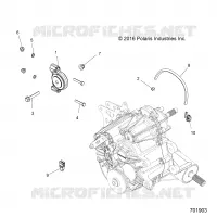 DRIVE TRAIN, MAIN SUPPORT PONT