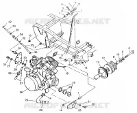 SUPPORT MOTEUR SWEDISH 4x4 400L S948140 (4926912691A010)