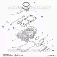 CYLINDRE AND PISTON