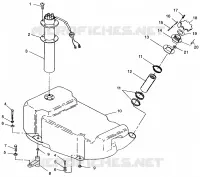 CARBURANT TANK SL 750 B954070 (4930523052A009)