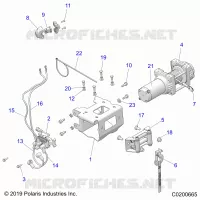 CHASSIS, TREUIL