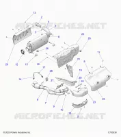 ENGINE, ECHAPPEMENT
