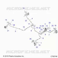 BRAKES, BRAKE LINES AND MAITRE CYLINDRE