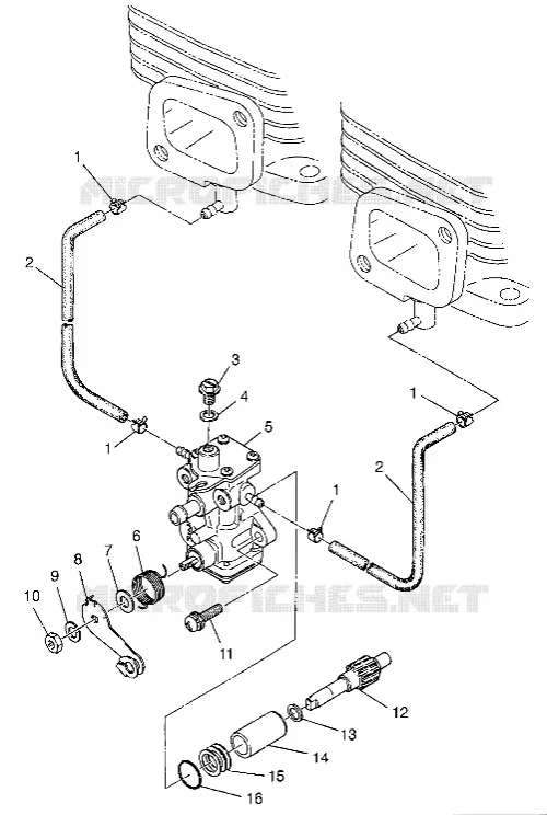 POMPE A HUILE LITE TOURING 0983133 and EUROPEAN LITE TOURNG E983133 (4941934193C007)