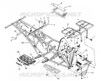 PARE CHOCS / PORTE PAQUET MOUNTING 6X6 300 W948730 (4926792679A007)