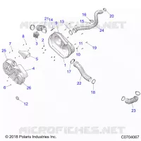 SYSTÃˆME DE TRANSMISSION, CLUTCH COVER AND DUCTING