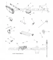 BOUTONS, CAPTEURS, ECU and CONTROL MODULES