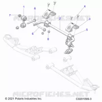 SUSPENSION, FRONT BARRE STABILISATRICE