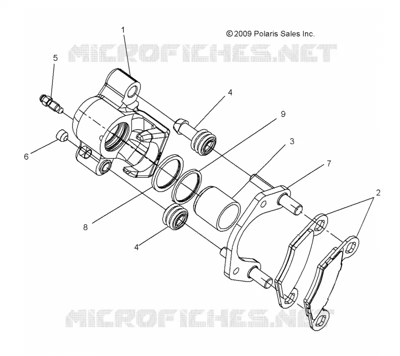 FREIN ARRIERE CALIPER