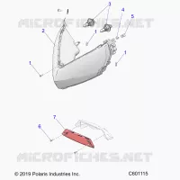 ELECTRICITE, HEADLIGHT AND TAILLIGHT