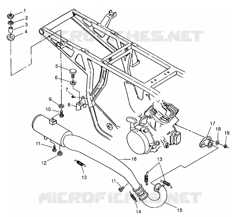 ECHAPPEMENT XPLORER 300 W969130 (4935903590A012)