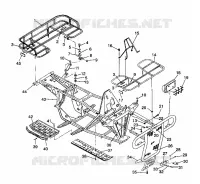 PARE CHOCS / PORTE PAQUET MOUNTING SPORTSMAN 4X4 / W938039 (4926382638003A)