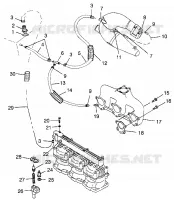 SYSTÈME DE REFROIDISSEMENT SLTX B974590 and INTL. SLTX I974590 (4941214121B006)