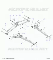SUSPENSION ARRIERE CONTROL ARMS