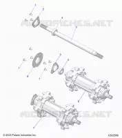 DRIVE TRAIN, JACKSHAFT AND ARBRE DE TRANSMISSION