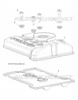 MOTEUR, COUVERCLE SOUPAPE