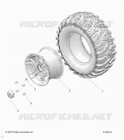 ROUES, REAR