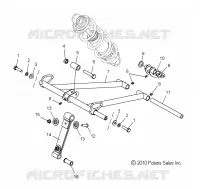 BRAS DE SUSPENSION AVANT