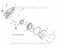 MOTEUR, STATOR and VOLANT MOTEUR