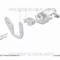 BRAKES, ETRIER DE FREIN ARRIERE