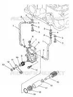 POMPE A HUILE 440 / 0930760 and 440 SKS / 0930560 (4922932293034A)