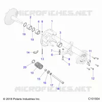 SYSTÃˆME DE TRANSMISSION, PRIMARY CLUTCH