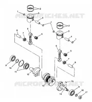 PISTON ET VILEBREQUIN