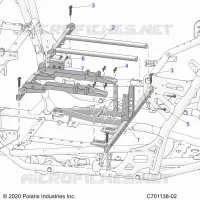 CHASSIS, SEAT AND CENTER FIXATION CONSOLE