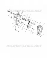 CARTER DE CHAINEE ASSEMBLY SPORT 0950443, SPORT TOURING 0950243  AND EUROPEAN SPORT (4928822882B009)