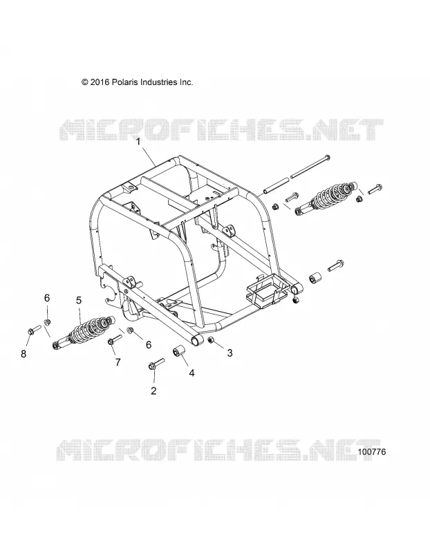 SUSPENSION ARRIERE SWING ARM
