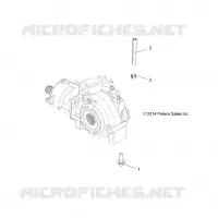 DRIVE TRAIN, SUPPORT PONT, FRONT
