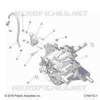 SYSTÃˆME DE TRANSMISSION, MAIN GEARCASE MOUNTING