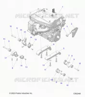 MOTEUR, MOUNTING &amp; LONG BLOCK