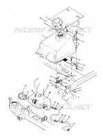 RESERVOIR A CARBURANT 350 2X4