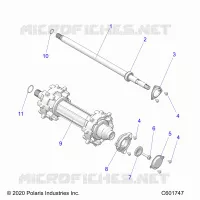 DRIVE TRAIN, JACKSHAFT AND ARBRE DE TRANSMISSION