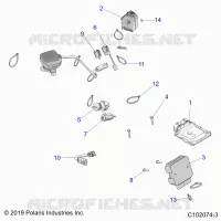 BOUTONS, ECU AND CONTROL MODULES