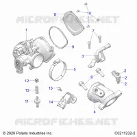 ENGINE, CORPS DE PAPILON AND FUEL RAIL
