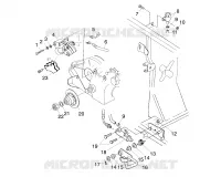 FREIN ARRIERE/FOOT PEDAL