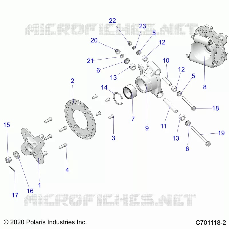 SUSPENSION, PORTE BAGAGES ARRIERE
